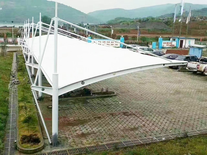 膜結構汽車棚